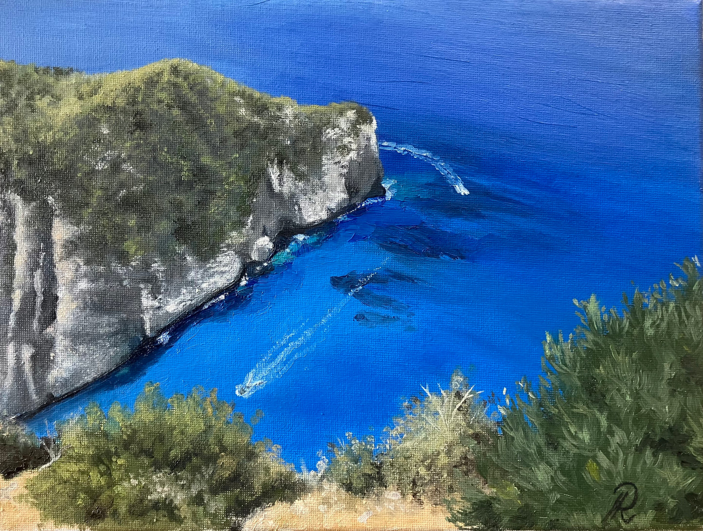 ‘Boat trips to Navagio beach, Zakynthos’ original