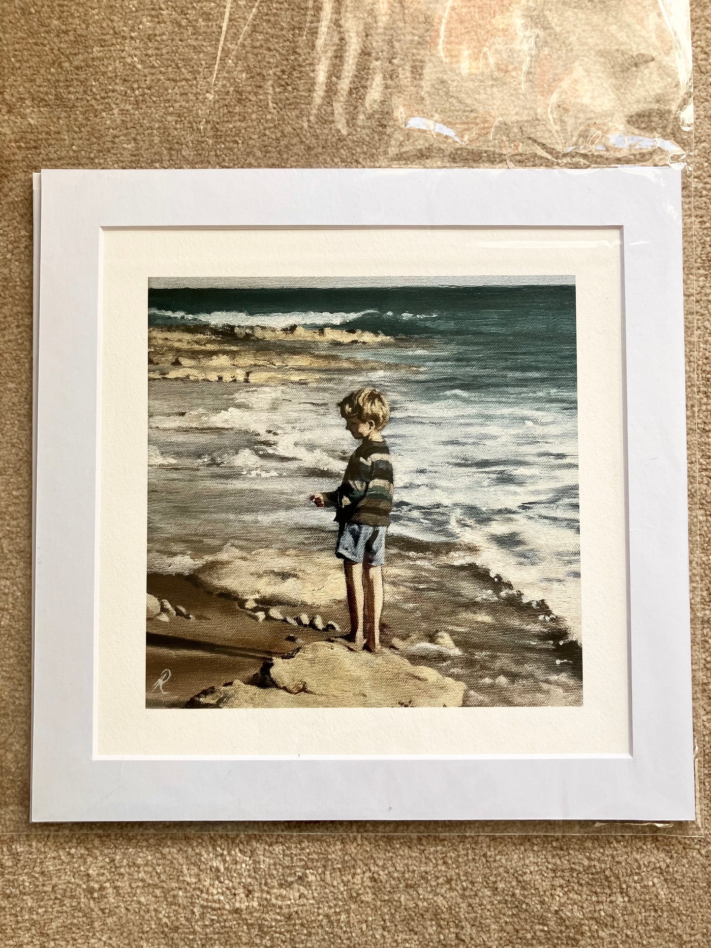 ‘By the Seaside’ print