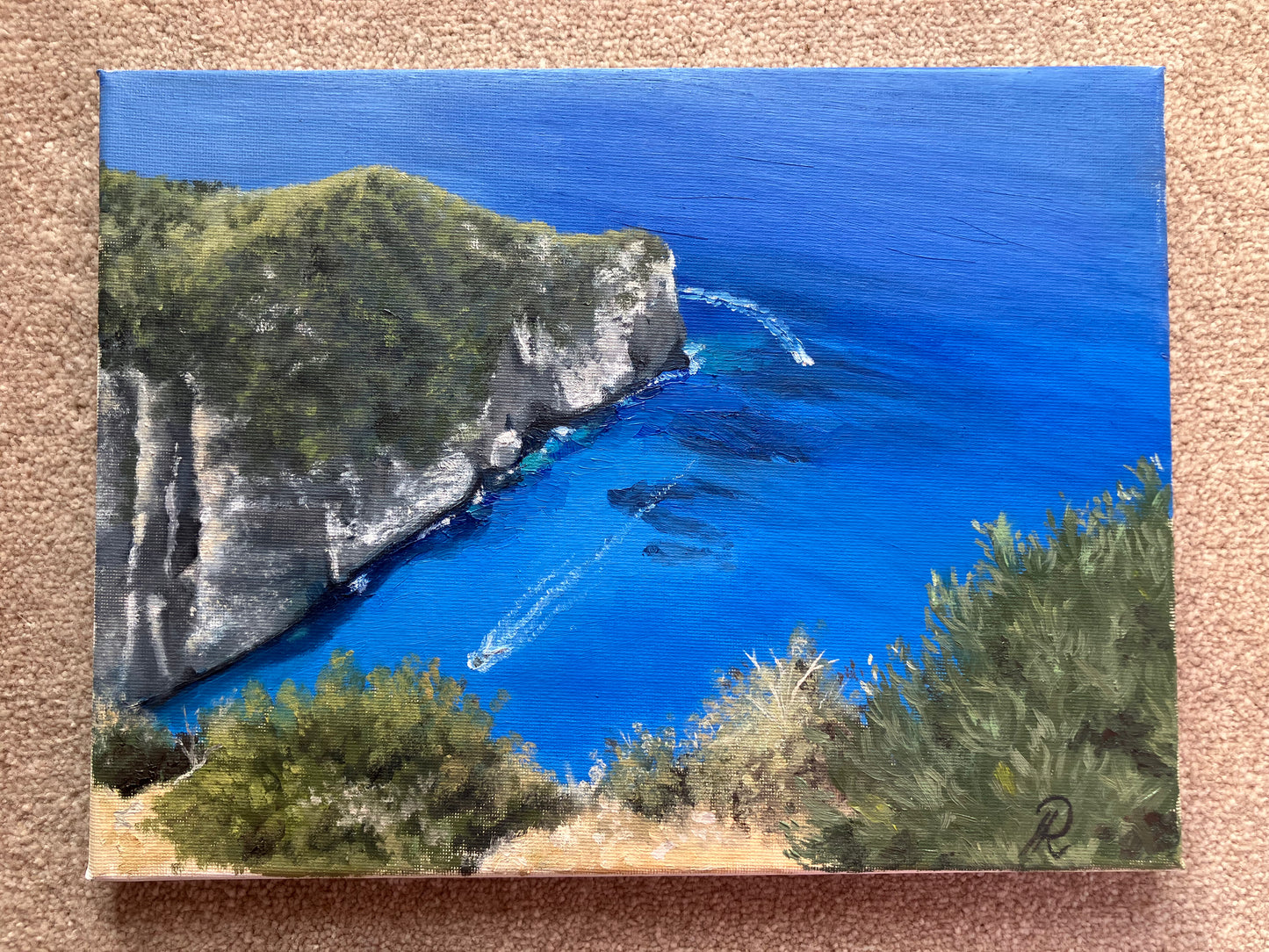 ‘Boat trips to Navagio beach, Zakynthos’ original