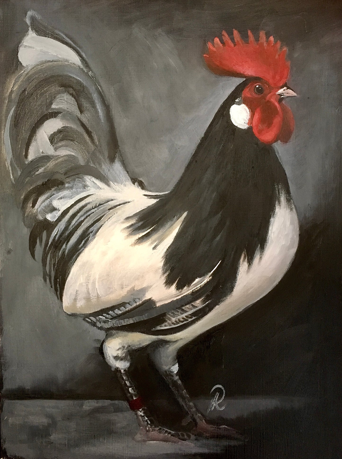 ‘Bantam Cockerel’ Greetings card